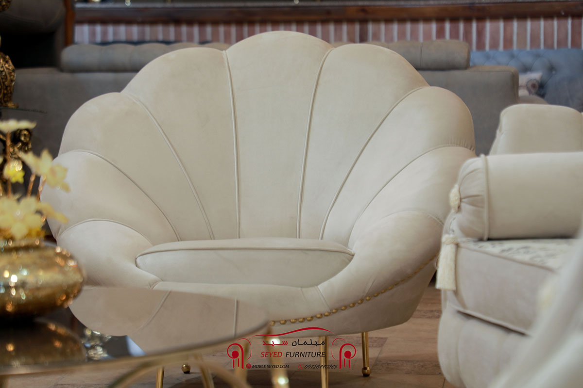 مبل صدفی هشت نفره