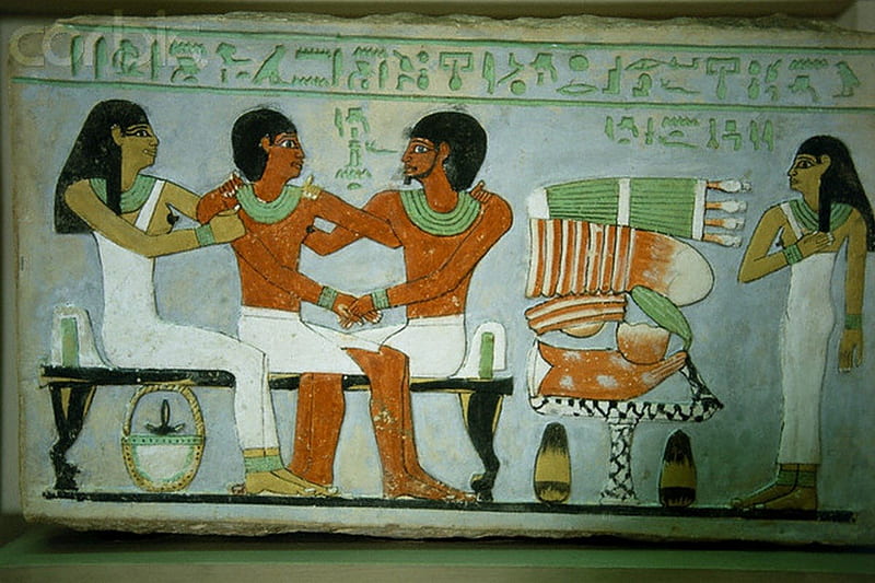 تاریخچه مبل در مصر باستان