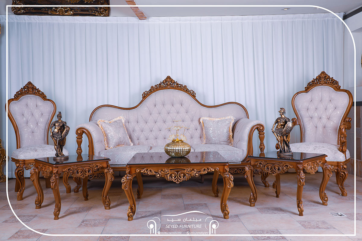 فروش اقساطی مبل کلاسیک نانسی