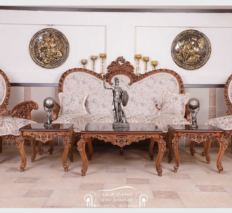 فروش اقساطی مبل کلاسیک گوشواره