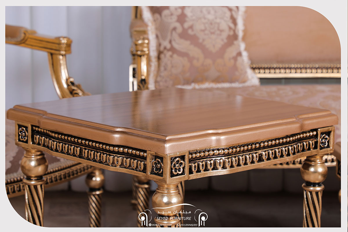 مبل کلاسیک کاجی پلاس