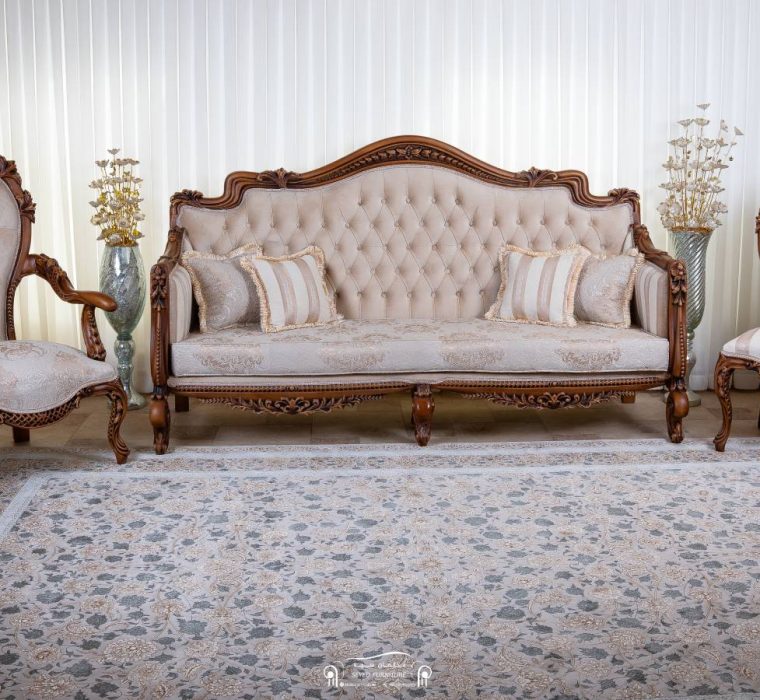 فروش اقساطی مبل کلاسیک حصیری